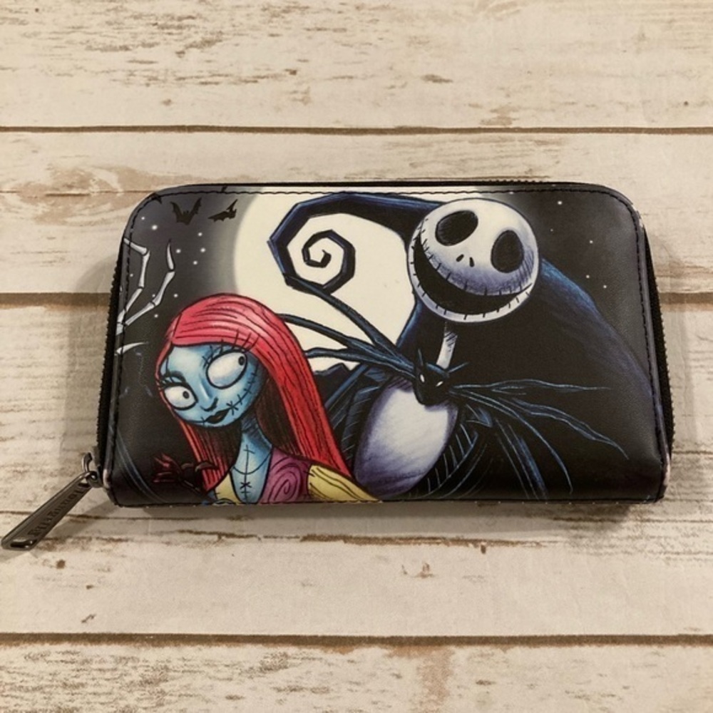 Disney X Loungefly Tim Burton’s The Nightmare Before Christmas Zip Around Wallet